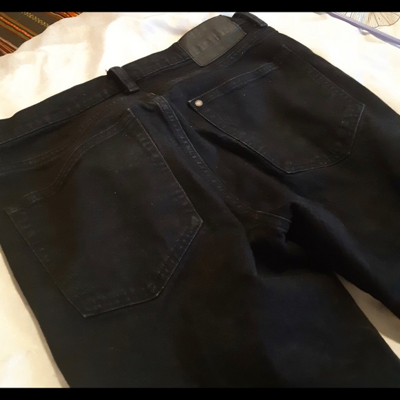 Black jeans with yellow clouds - Picture 2 of 2